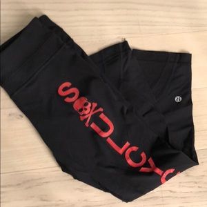 Lululemon x SoulCycle Capri Pants